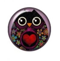 Snap button Owl