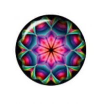 Snap button Mandala
