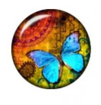 Snap button Butterfly 3