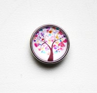 Snap button Love Tree
