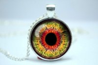 Strieborný náhrdelník Oko