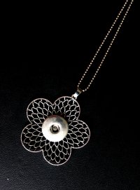 Snap náhrdelník Kvet 2